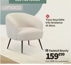 Lomoco - Fauteuil Boucly offre à 159,99€ sur Conforama