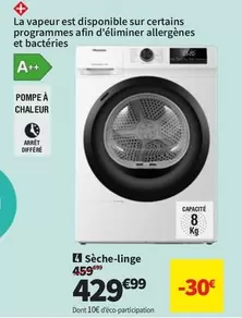 Sèche-linge offre à 429,99€ sur Conforama