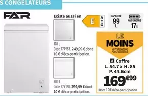 Far - Coffre offre à 169,99€ sur Conforama