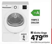 Sèche-linge offre à 479,99€ sur Conforama