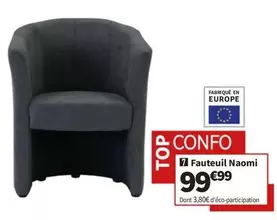 Fauteuil Naomi offre à 99,99€ sur Conforama