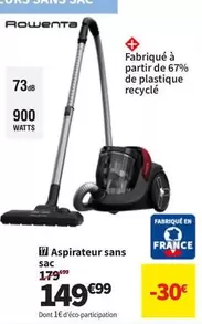 Rowenta - Aspirateur Sans Sac offre à 149,99€ sur Conforama