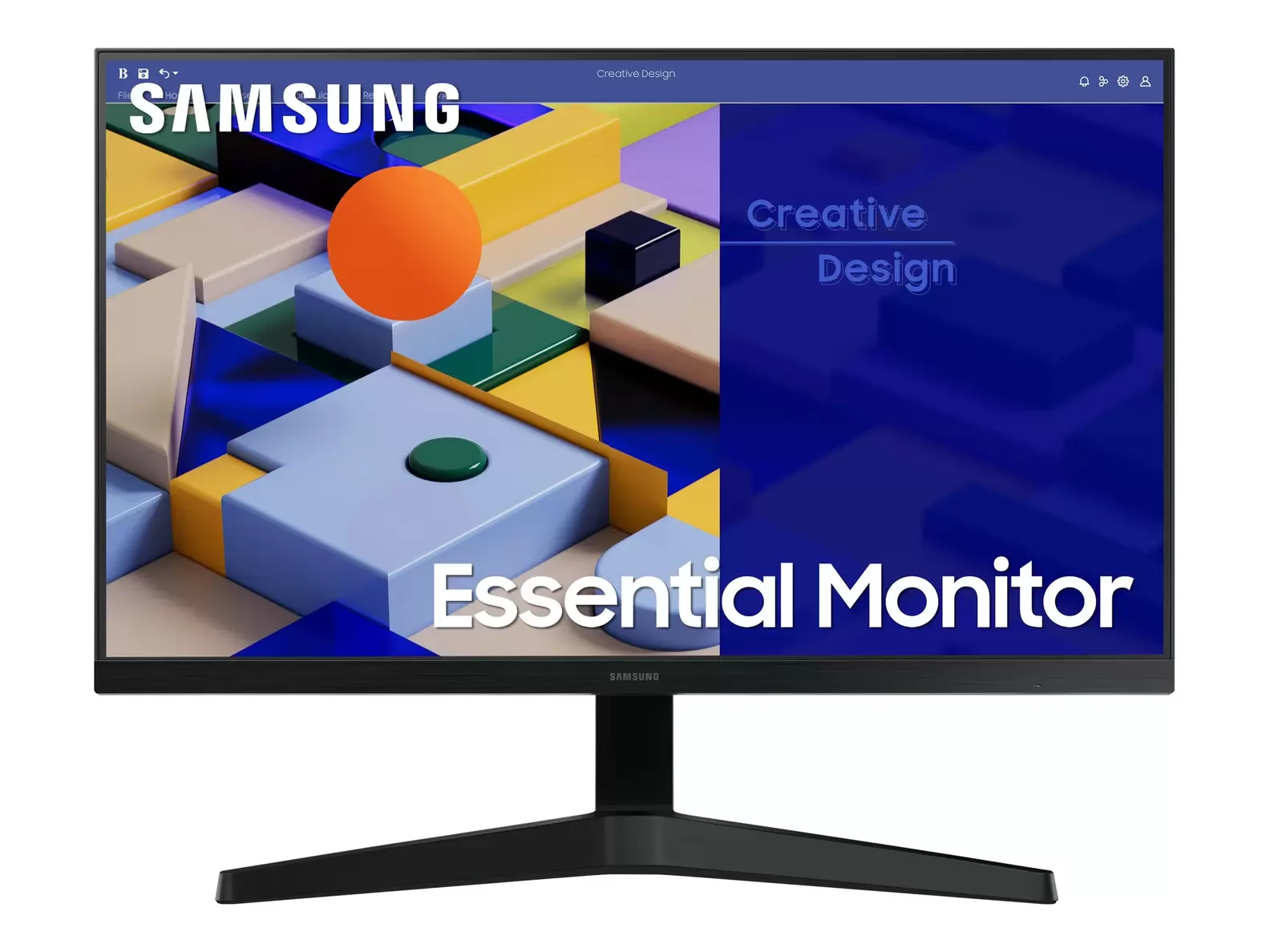 Samsung - Moniteur 27" offre à 98€ sur Bureau Vallée