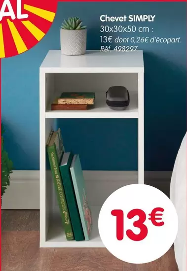 Simply - Chevet  offre à 13€ sur B&M