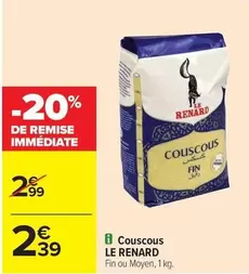 Couscous offre à 2,39€ sur Carrefour Contact