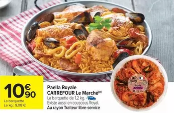 Carrefour - Paella Royale offre à 10,9€ sur Carrefour Contact