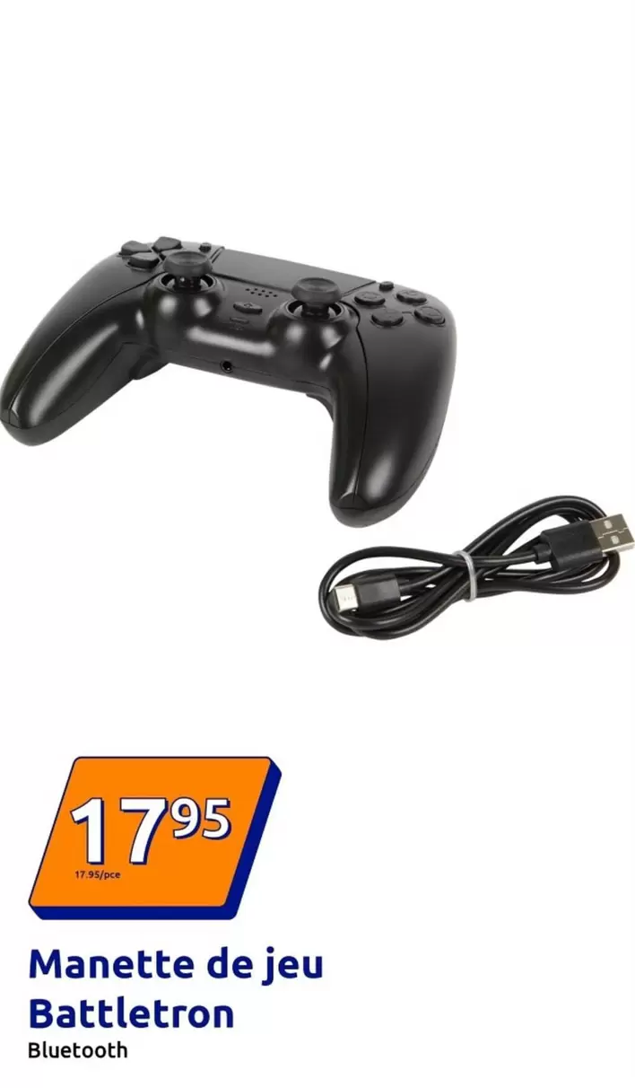 Manette De Jeu offre à 17,95€ sur Action