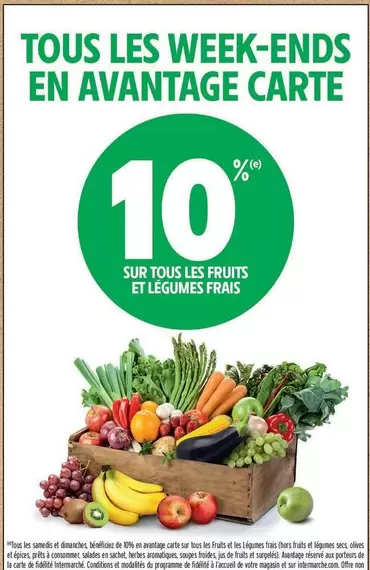 TOUS - Tous Les Week-ends En Avantage Carte offre sur Intermarché Contact