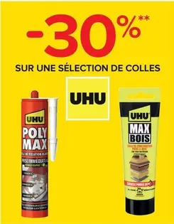 Uhu - Sur Une Sélection De Colles offre sur Castorama