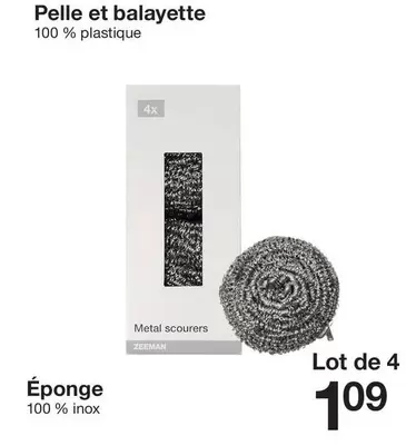 Pelle Et Balayette offre à 1,09€ sur Zeeman