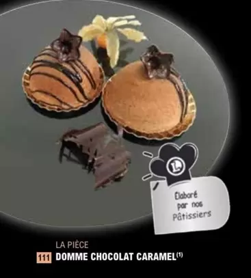 La Piece Domino Chocolat Caramel offre sur E.Leclerc