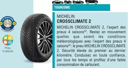 Michelin -  Crossclimate 2 offre sur E.Leclerc L'Auto