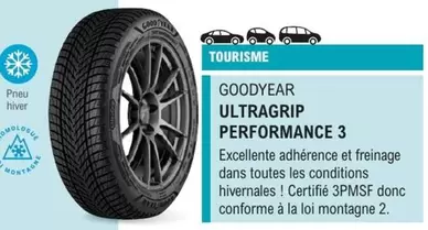 Good Year - Ultragrip Performance 3 offre sur E.Leclerc L'Auto