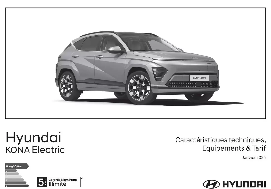 Hyundai - Kona Electric offre sur Hyundai