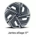 Jantes Alliance 17" offre sur Hyundai