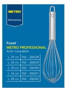 Metro Professional -  Fouet offre sur Metro