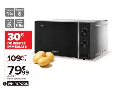 Whirlpool -  - offre à 79,99€ sur Carrefour Contact