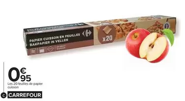 Carrefour - Les 20 Feuilles De Pappier offre à 0,95€ sur Carrefour Contact