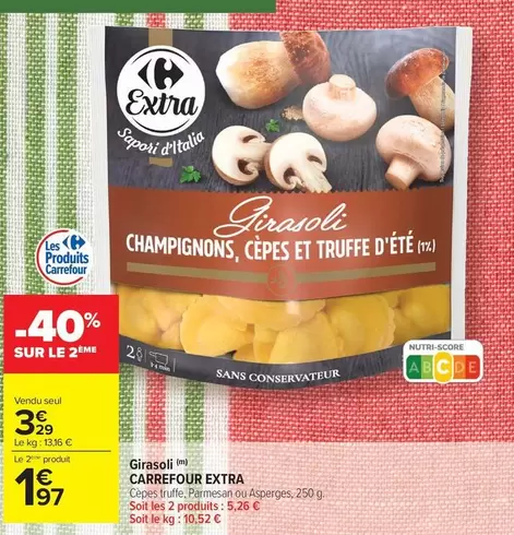 Carrefour - Girasoli Extra offre à 3,29€ sur Carrefour Market