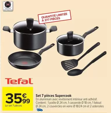 TOUS - Set 7 Pièces Supercook offre à 35,99€ sur Carrefour Market