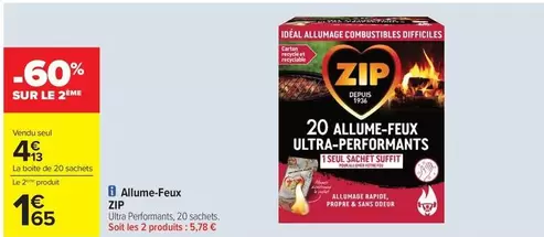 Allume-feu offre à 4,13€ sur Carrefour Contact