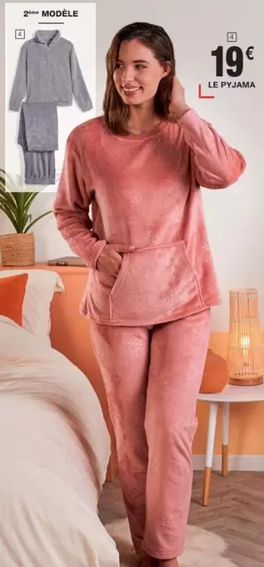 Pyjama Femme offre à 19€ sur Cora