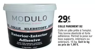 Colle Parement D2 offre à 29,9€ sur E.Leclerc Brico