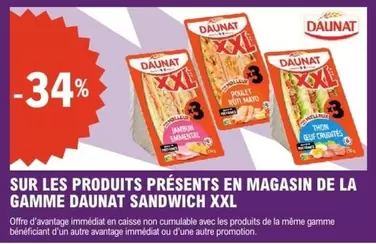 Daunat - Sur Les Produits Présents En Magasin De La Gamme offre sur E.Leclerc