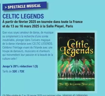 Celtic -  Legends offre sur E.Leclerc