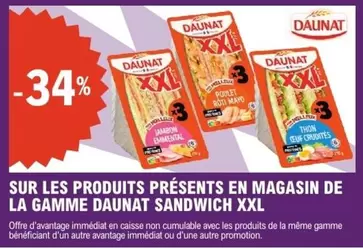 Daunat - Sur Les Produits Présents En Magasin De La Gamme offre sur E.Leclerc