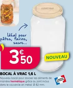 Bocal À Vrac offre à 3,5€ sur Kiriel