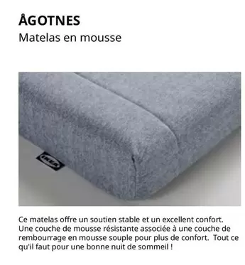 Ikea - Matelas En Mousse offre sur IKEA