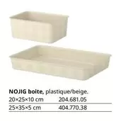 Nojig Boite offre sur IKEA