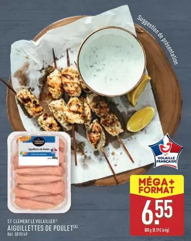 Aiguillettes De Poulet offre à 6,55€ sur Aldi