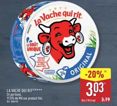 La vache qui rit - 24 Portions offre à 3,03€ sur Aldi