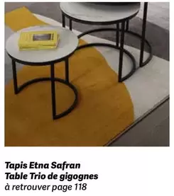 Tapis Etna Safran offre sur Chateau d'Ax