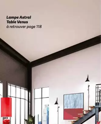 Lampe Astral Table Venus offre sur Chateau d'Ax