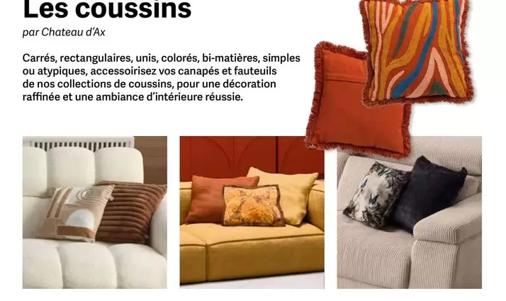 Les Coussins offre sur Chateau d'Ax