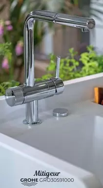 Mitigeur Grohe GRO30591000 offre sur Cuisinella