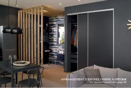 Aménagement D'Entrée Ombre  offre à 1757,81€ sur Cuisinella