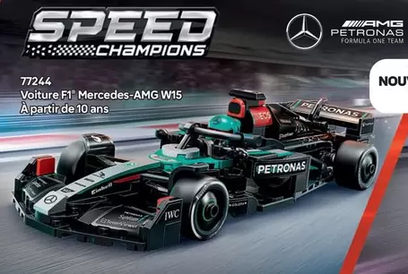 Amg Petronas - Voiture F1° Mercedes-AMG W15 À Partir De 10 Ans offre sur LEGO