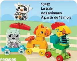 Le Train Des Animaux A Partir De 18 Mois offre sur LEGO