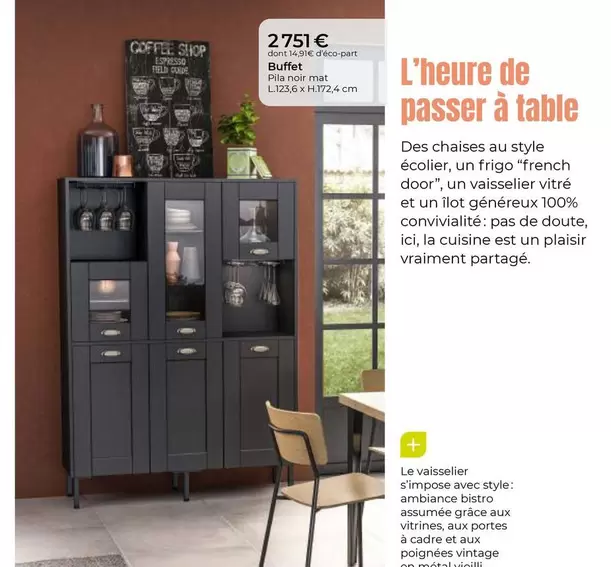 L'heure De Passer A Table offre à 2751€ sur SoCoo'c