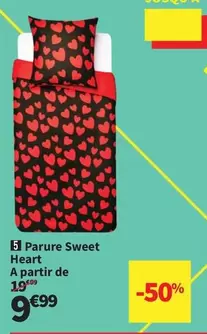 Parure Sweet Heart A Partir De offre à 9,99€ sur Conforama