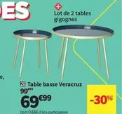 Table Basse Veracruz offre à 69,99€ sur Conforama