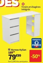 Bureau Kylian offre à 79,99€ sur Conforama