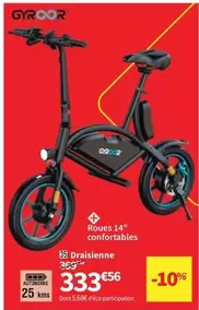 Roues 14" Confortables offre à 333,56€ sur Conforama