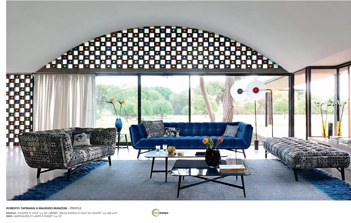 Roberto Tapinassi & Maurizio Manzoni offre sur Roche Bobois