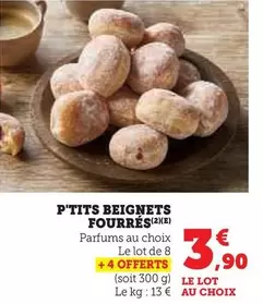 P'Tits Beignets Fourrés offre à 3,9€ sur Hyper U