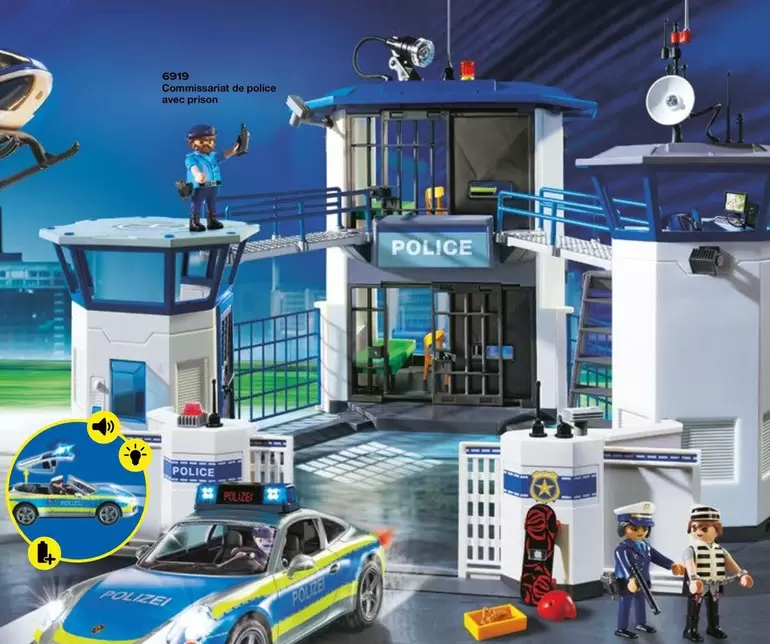 Playmobil - 6919 Commissariat De Police Avec Prison offre sur Playmobil